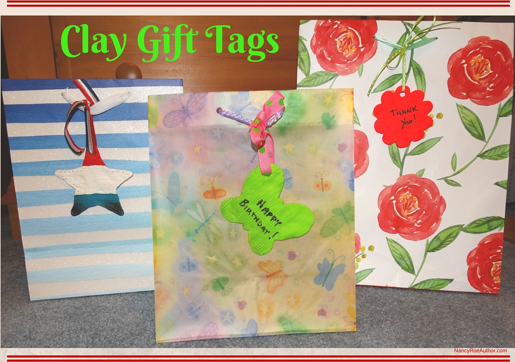 Clay Gift Tags | Nancy Roe, Author; The Nancy Way
